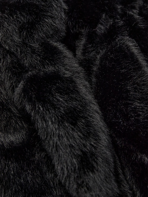 Fuskpälsvantar Vendla svart från SoyaConcept 2