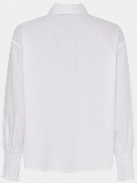 Bomullsskjorta Sigga Wide vit från Isay