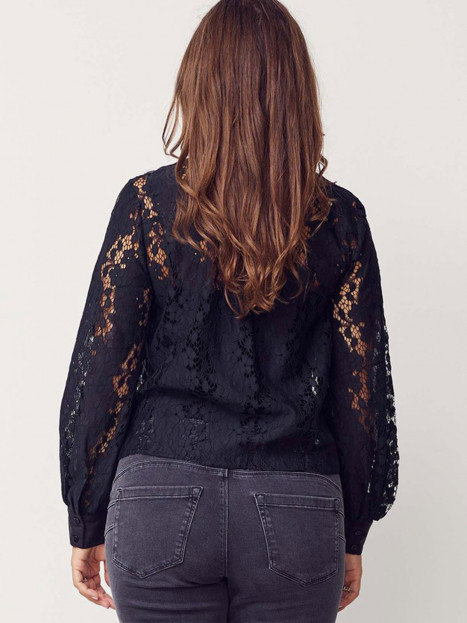 Spetsblus Kimie svart från Isay