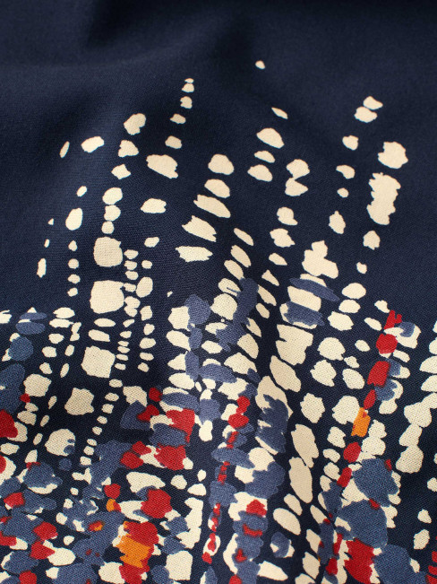 Trikåklänning Nusala marin från Masai 2