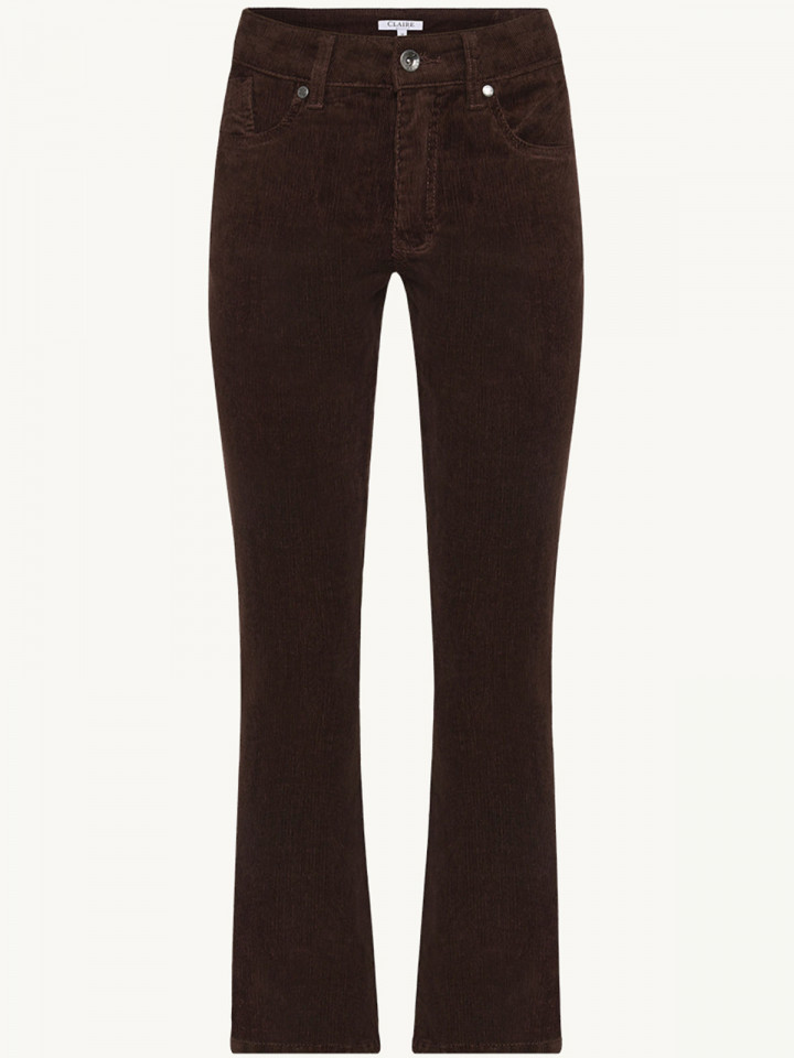 Manchesterjeans Janice chokladbrun från Claire