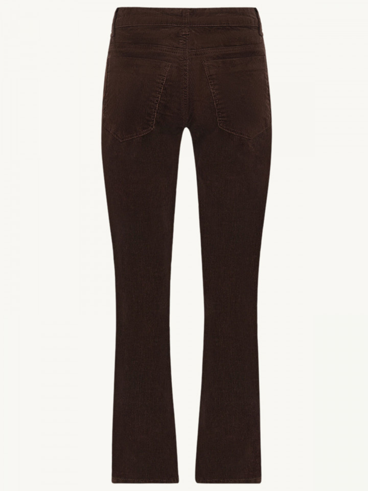 Manchesterbyxa Janice chokladbrun...