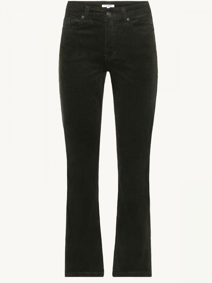 Manchesterjeans Janice mörkgrön från Claire
