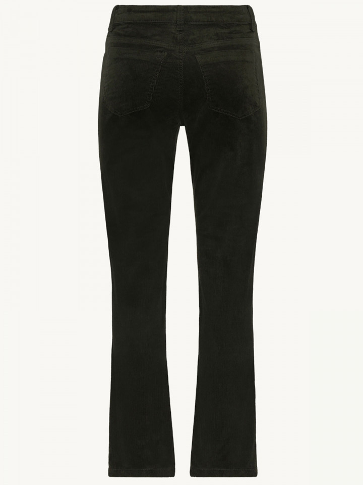 Manchesterbyxa Janice mörkgrön från...