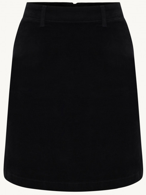 Sammetskjol svart från Claire