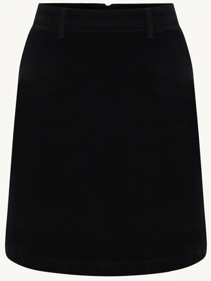 Sammetskjol svart från Claire