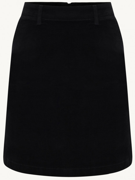 Sammetskjol svart från Claire