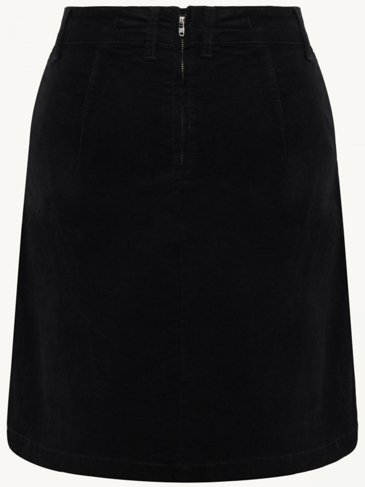 Sammetskjol svart från Claire