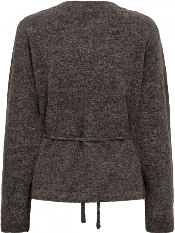 Kofta Moto brun från Freequent