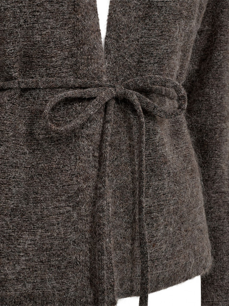 Kofta Moto brun från Freequent