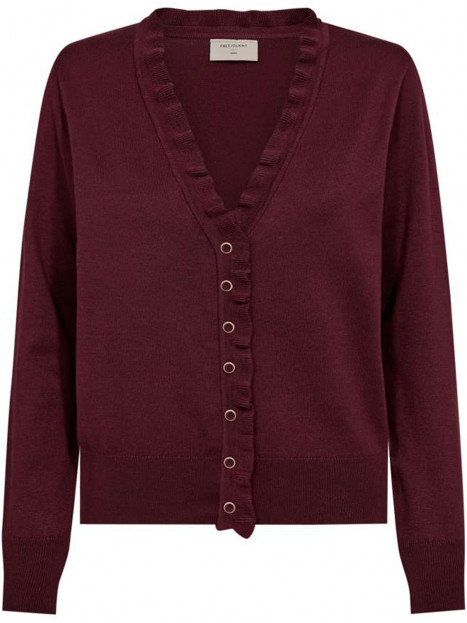 Kofta Katie vinröd från Freequent