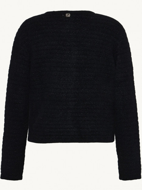 Kofta pärlknappar svart från Claire