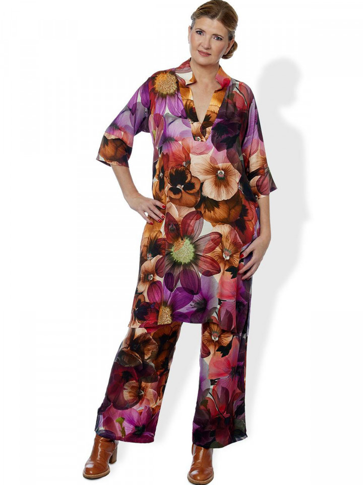 Viskosklänning DuCarly blom från du...