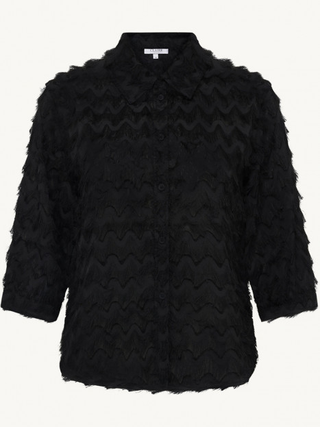 Blus fransar svart från Claire