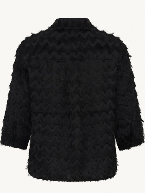 Blus fransar svart från Claire