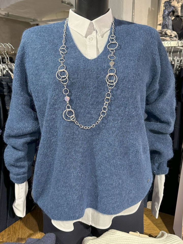 Tröja Thora blå från Mos Mosh