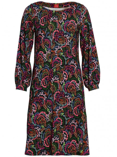 Trikåklänning DuCaroline multi/svart från du Milde 2