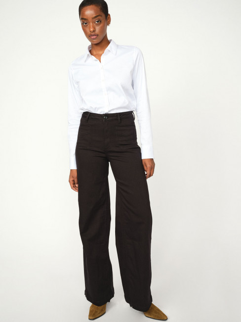 Jeans Colette svart denim från Mos Mosh 2