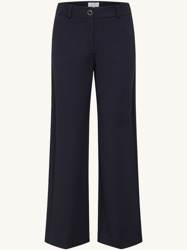 Trikå snyggbyxa Tarita marin från Claire