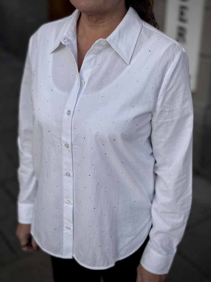 Strasskjorta Rete vit från Claire