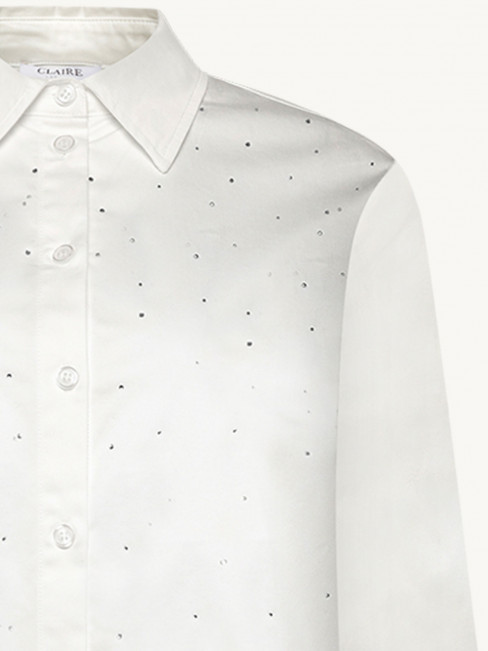 Strasskjorta Rete vit från Claire 2