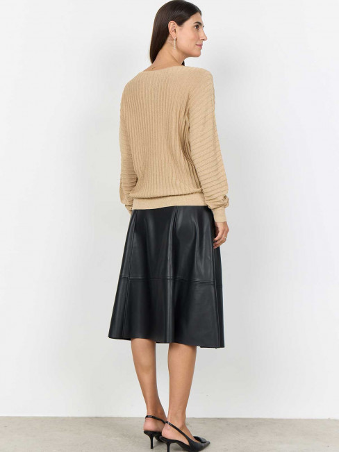 Tröja Violetta lurexguld från SoyaConcept 2