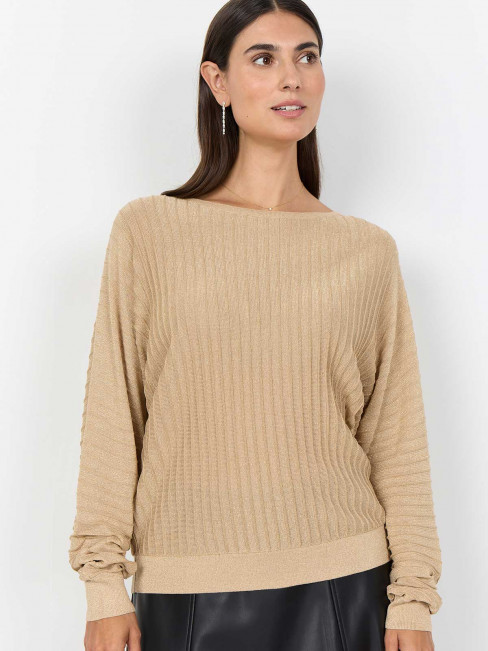 Tröja Violetta lurexguld från SoyaConcept