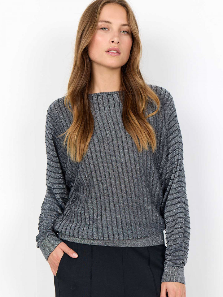 Tröja Violetta lurexsilver från SoyaConcept