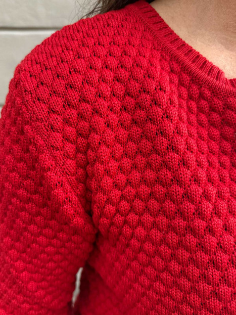 Kofta Ane röd från SibinLinnebjerg