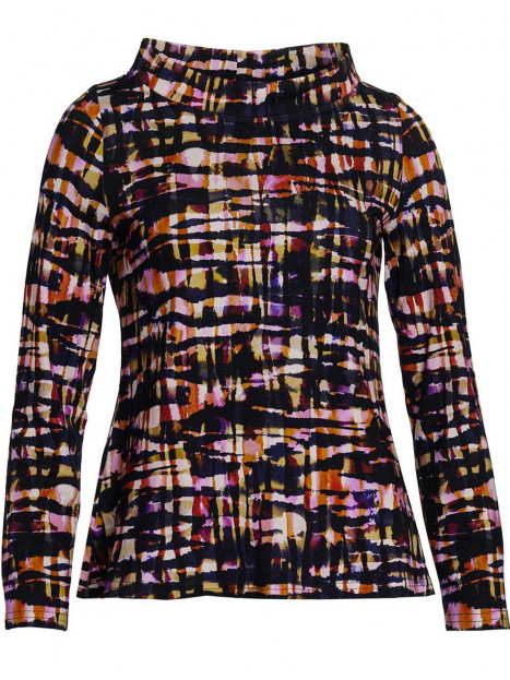 Trikåtopp DuAlberta multi svart från du Milde