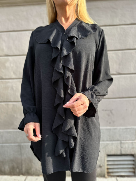 Volangtunika svart från Chica London