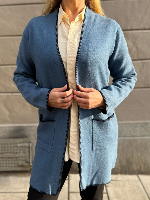 Långkofta blå från Marinello