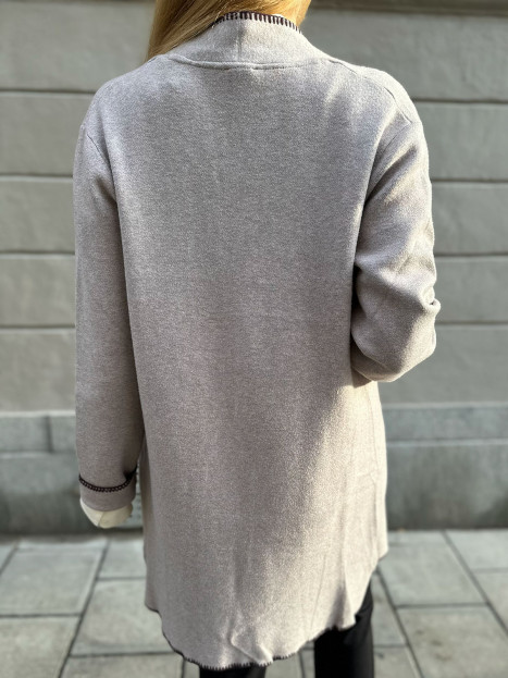 Långkofta taupe från Marinello