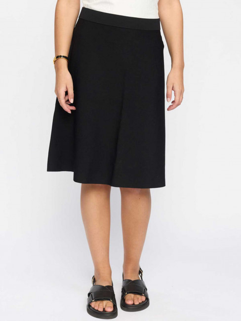 Finstickad kjol Liva svart från 2-BIZ