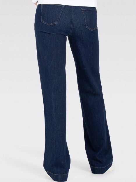 Jeans Dream Wide mörk denimblå från Mac