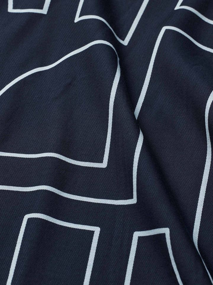 Oversize blus Imma marin från Masai