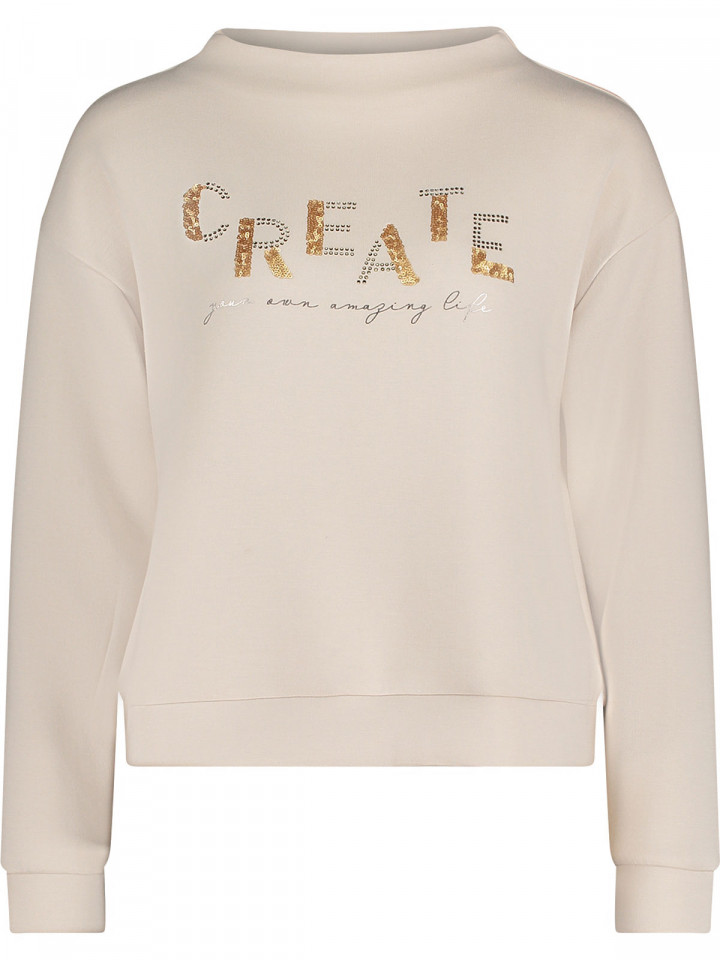 Collagetröja Creme Create från Betty...