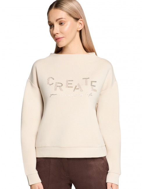 Trikåtröja Creme Create från Betty Barclay