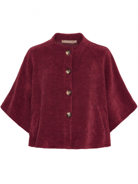 Jacka textur vinröd från Marta du Chateau