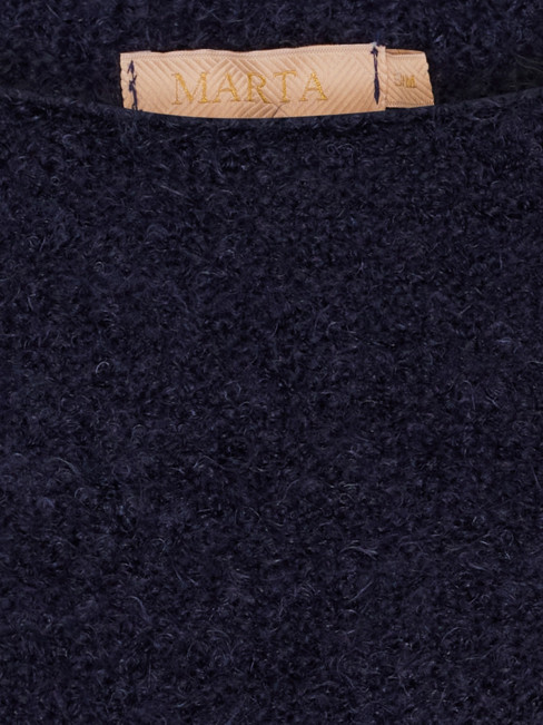 Stickad tröja marin från Marta du Chateau 2