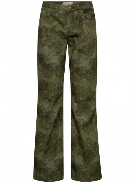 Jeans Marlena grön print från Mos Mosh