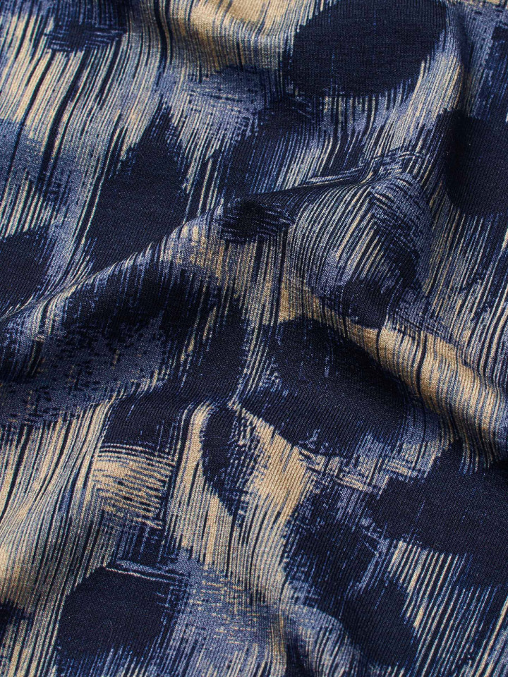 Trikåtopp Decentia blå/grå från Masai