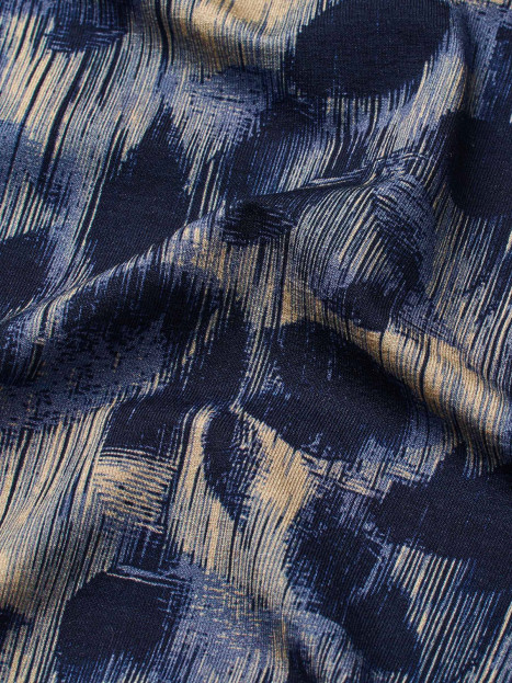 Trikåtopp Decentia blå/grå från Masai