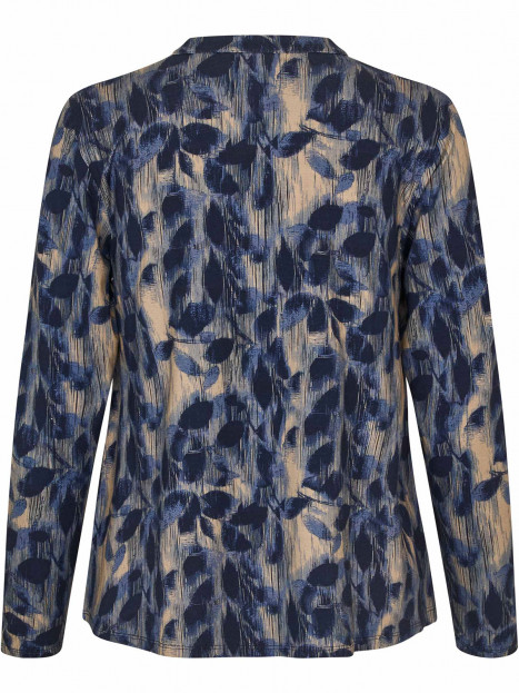 Trikåtopp Decentia blå/grå från Masai