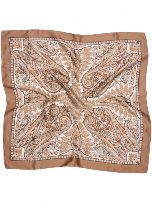 Scarf nougat och creme 2