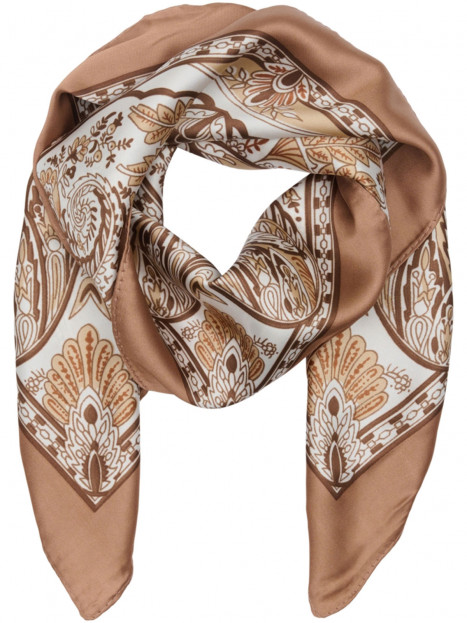 Scarf nougat och creme