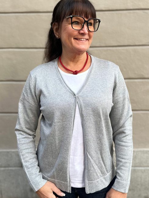 Silverkofta lurex från M.X.O