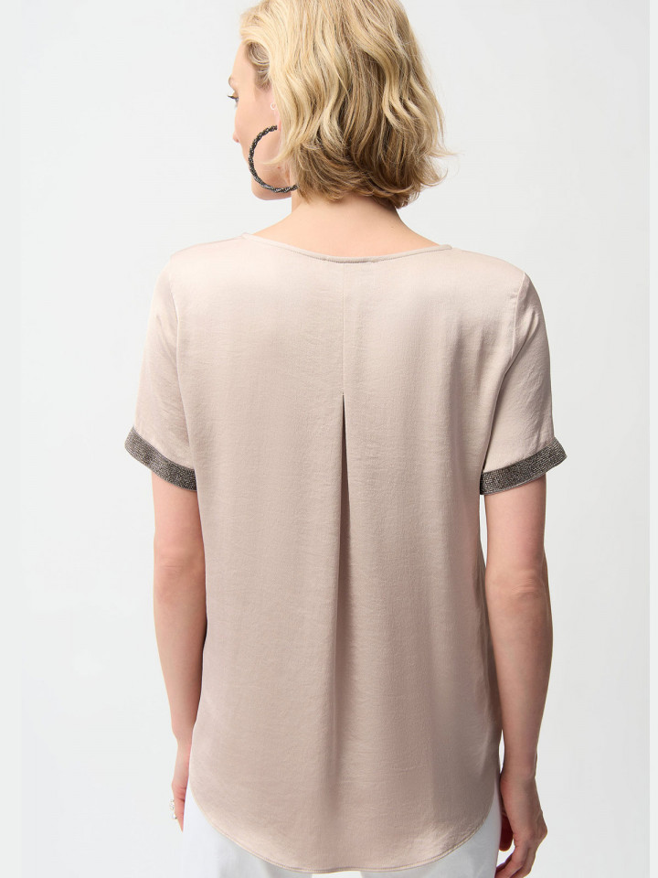 Satintopp sand + glitter från Joseph...