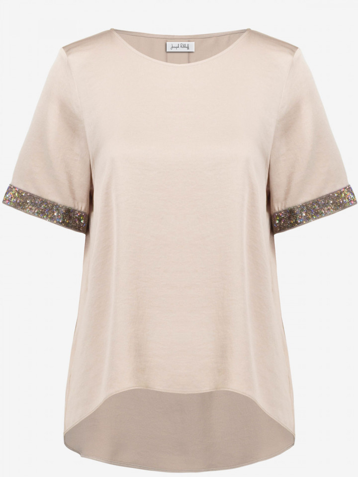 Satintopp sand + glitter från Joseph...