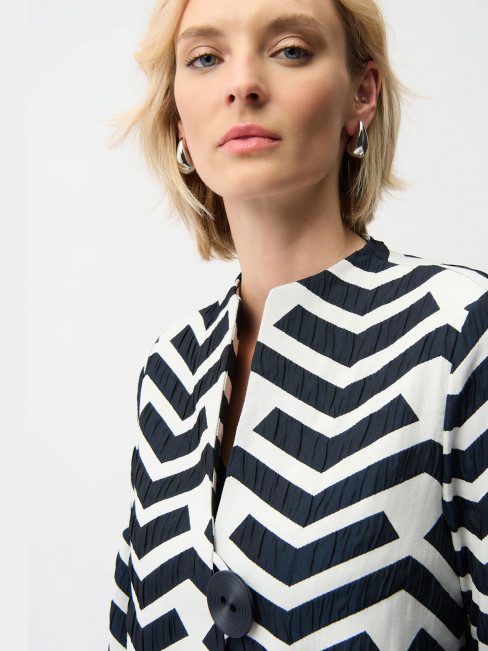 Jacka marin/offwhite från Joseph Ribkoff 2